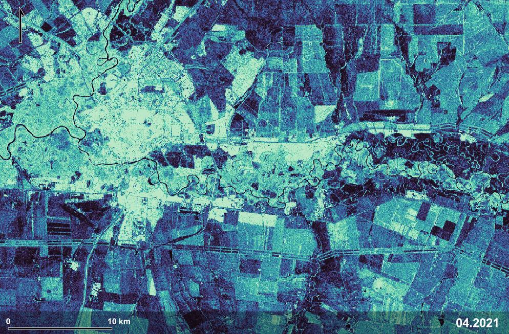 Figure 3 : Comparaison des données Sentinel-1.